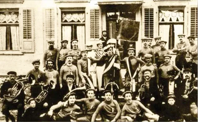 Historische Vereinsaufnahme aus dem Jahr 1911